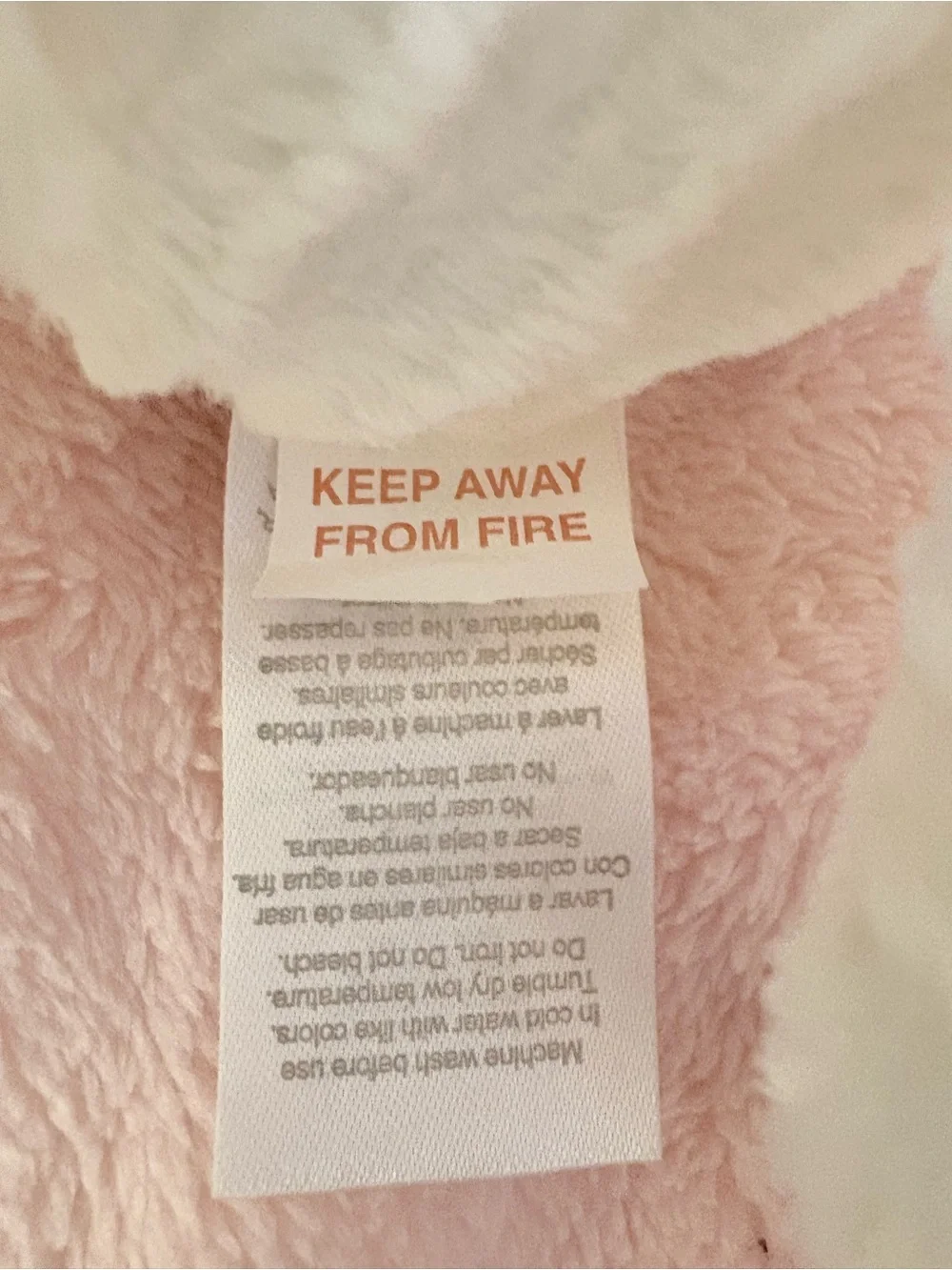 Chick Pea Teo Pieces Pink Plush Bunny & Blanket for Kids